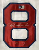 Carl Yastrzemski Signed Boston Red Sox Jersey (Beckett) 1967 Triple Crown Winner