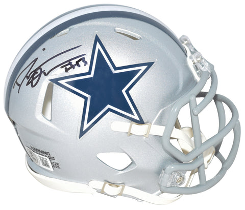 DEMARVION OVERSHOWN SIGNED DALLAS COWBOYS SPEED MINI HELMET BECKETT