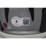 Boomer Esiason Autographed Cincinnati Bengals Flash Mini Helmet Beckett 46672