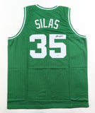 Paul Silas Signed Boston Celtics Jersey (JSA COA) 3xNBA Champ / Power Forward