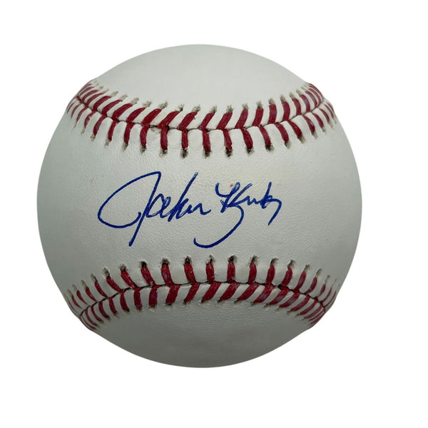 Autographed/Signed John Kruk Philly Rawlings Baseball ROML Beckett BAS COA