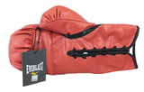 Tommy Hearns Authentic Signed Red Right Hand Everlast Boxing Glove BAS Witnessed