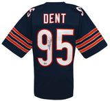 Richard Dent Signed Navy Custom Football Jersey w/HOF'11 - (BECKETT COA)