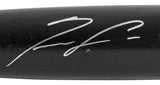Braves Ronald Acuna Jr. Authentic Signed Black Louisville Slugger Bat BAS Wit