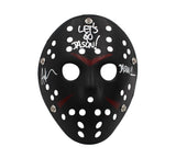 Ari Lehman Signed Friday the 13th Black Costume Mask -Let's Go Jason & Jason 1