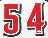 Aroldis Chapman Signed Cincinnati Reds Jersey (JSA) 7xAll Star Pitcher