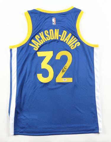 Trayce Jackson-Davis Signed Golden State Warriors Nike Jersey /PSA/Power Forward