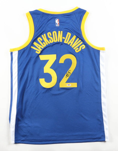 Trayce Jackson-Davis Signed Golden State Warriors Nike Jersey /PSA/Power Forward