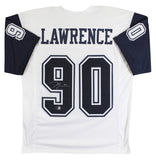 Demarcus Lawrence Authentic Signed White Pro Style Jersey BAS #BY031285