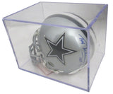 Tex Schramm HOF Signed/Inscribed Cowboys Mini Football Helmet JSA 213348