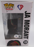 Ja Morant Autographed Funko POP Vinyl Figurine Memphis Grizzlies Beckett BF76748