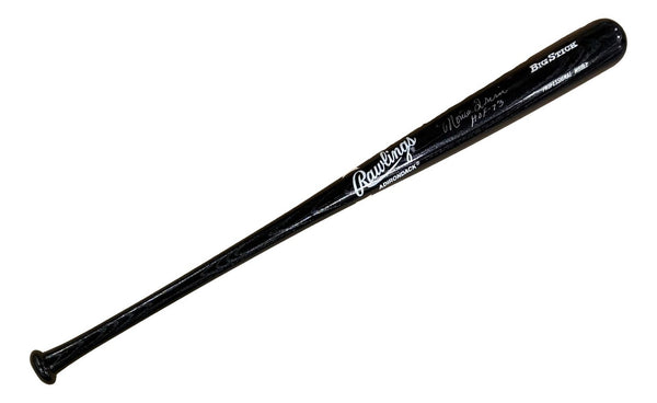 Monte Irvin San Francisco Giants Signed Black Rawlings Bat HOF 73 JSA
