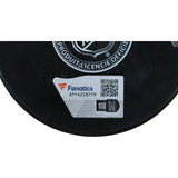 Yanni Gourde Autographed/Signed Seattle Kraken Logo Puck Fanatics 53812