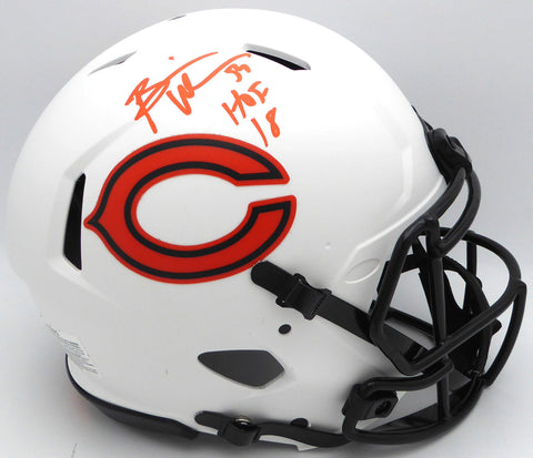 Brian Urlacher Autographed Lunar Full Size Authentic Helmet Bears HOF Fanatics
