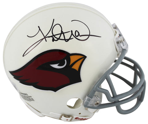 Kurt Warner Signed Cardinals Stadium Inaugural Season 2006 Mini Helmet BAS Wit