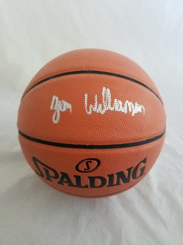 ZION WILLIAMSON AUTOGRAPHED SIGNED FULL SIZE NBA BASKETBALL FANATICS COA