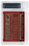 Vince Coleman Signed Cardinals 1986 Topps Trading Card #370 - (Beckett Slabbed)