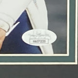 Jalen Hurts Signed Framed 8x10 Philadelphia Eagles Scream Photo JSA ITP