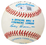 Johnny Pesky Signed Boston Red Sox Official American League Baseball BAS