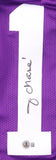 Ja'Marr Chase LSU Signed Purple Pro-Cut Football Jersey BAS