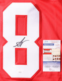 Arvell Reese Signed Ohio State Buckeyes Jersey (JSA COA) 2024 National Champion