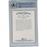 William Shatner Autographed/Signed Allen & Ginter 246 Trading Card Beckett 47120