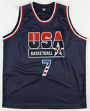 Shawn Kemp Signed Team USA Jersey (JSA) 1994 FIBA World Cup Basketball Team