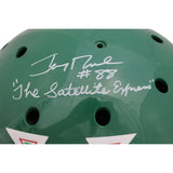 Jerry Rice Autographed Mississippi Valley State F/S Schutt Helmet Insc BAS 47558