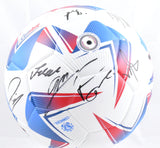 Marquinhos/Pepe/Paqueta/Martinelli/Ederson/Magalhaes Autographed Soccer Ball JSA