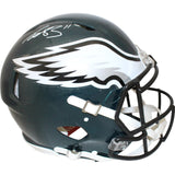 AJ Brown Autographed Philadelphia Eagles Authentic Speed Helmet Beckett 36841