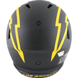Justin Herbert Autographed/Signed LA Chargers Pro Eclipse Helmet Fanatics 50035