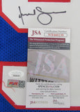 Isaiah Simmons Signed/Auto Blue New York Giants Football Jersey JSA 208174
