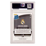 Vinicius Jr Signed 2018-19 Panini Donruss Rated Rookie #177 - PSA 10 Autograph