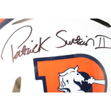 Patrick Surtain Autographed Denver Broncos Authentic Helmet 23 Alt Beckett 53130