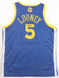 Kevon Looney Signed Golden State Warriors Nike Jersey (PSA) 3xNBA Champ Forward