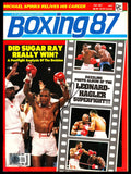 Sugar Ray Leonard Autographed Signed Magazine Beckett BAS QR #BM37835