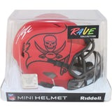 John Lynch Signed Tampa Bay Buccaneers Rave Mini Helmet Beckett Witness 51445