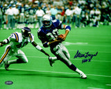 STEVE LARGENT AUTOGRAPHED FRAMED 8X10 PHOTO SEAHAWKS "HOF 95" MCS HOLO 212658