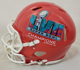 KADARIUS TONEY SIGNED KC CHIEFS SB LOGO SPEED AUTHENTIC HELMET BECKETT QR