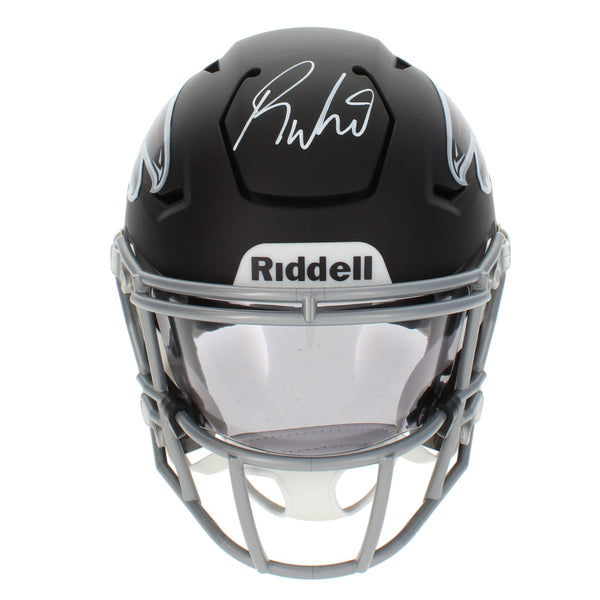 Roddy White Autographed Atlanta Falcons Speedflex Midi Helmet Radtke