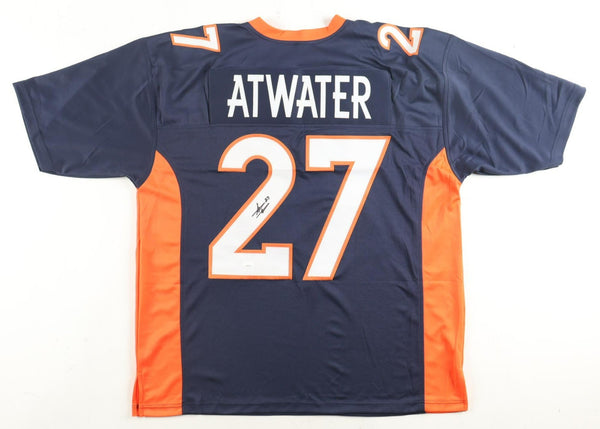 Steve Atwater Signed Broncos Jersey (JSA) 8xPro Bowl D.B. / Denver 1989-1999