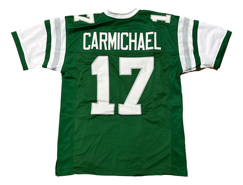 Harold Carmichael Custom Green Pro-Style Football Jersey