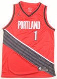 Anfernee Simons Signed Trail Blazers Jersey (PSA) Portland's 2018 1st Round Pck