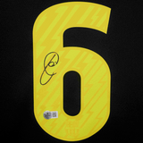 Xavi Hernandez Signed Barcelona Soccer Jersey #6 with Beckett COA