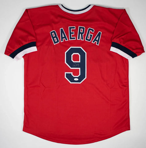 Carlos Baerga Signed Cleveland Indians Jersey (JSA COA) 3x All Star 2nd Baseman