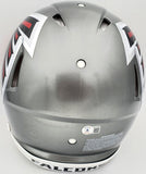 MATT RYAN AUTOGRAPHED FALCONS FLASH FULL SIZE AUTH HELMET MVP BECKETT 197076