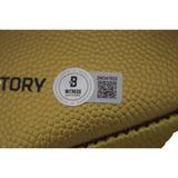 Von Miller Autographed/Signed Denver Broncos SB 50 Gold Football Beckett 48685