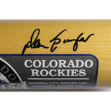 Don Baylor Autographed Colorado Rockies Cooperstown Baseball Bat Beckett 53428