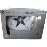 Emmitt Smith Autographed Dallas Cowboys Authentic TB Helmet Beckett WIT 55280