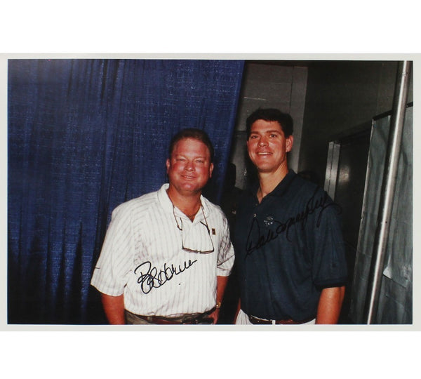 Dale Murphy and Bob Horner Signed Atlanta Braves Unframed 11x17 Photo